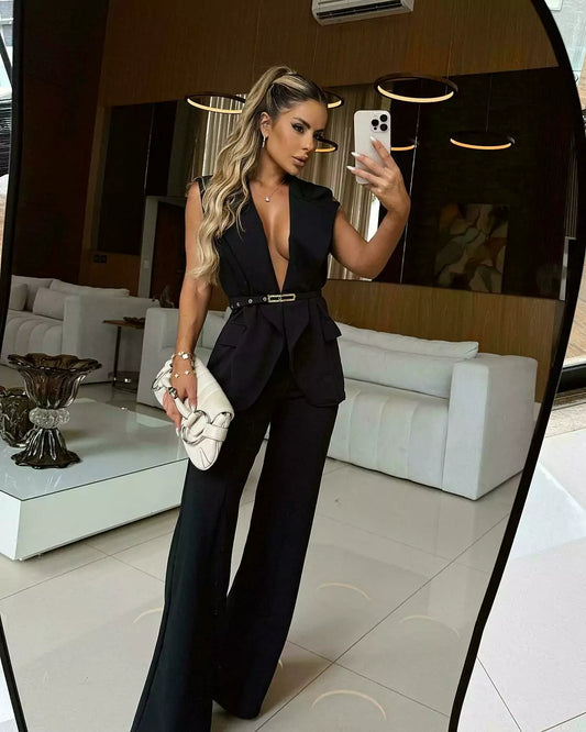 Conjunto Dafne - Preto | Vermelho | Marrom